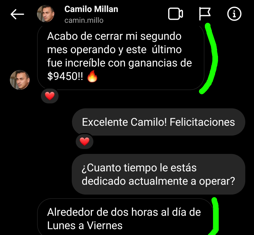 testimonio camilo